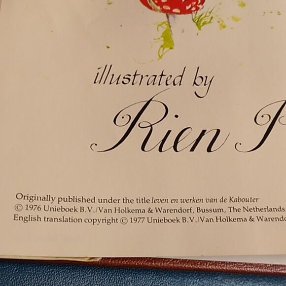 Gnomes Hardcover Book with Illustrations 1977 - Picture 2 of 7